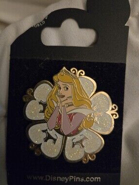 Limited Addition Disney Pin Princess Aurora Filigree  54035  New on card